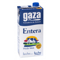 Leche GAZA entera brik 1 l