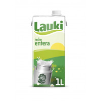 Leche LAUKI entera brik 1 l