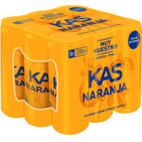 KAS naranja lata 9x33 cl