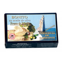 Bonito CONSERVAS DE CAMBADOS en aceite de oliva fresco de Burela 72 g