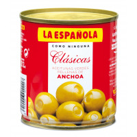 Aceitunas La Española suave rellena de anchoa 130 g