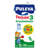 Preparado lácteo infantil PULEVA peques 3 crecimiento brik 1l