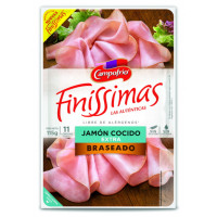 Jamón cocido CAMPOFRÍO Finíssimas braseado 115g