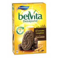Galletas FONTANEDA Belvita desayuno chocolate y cereales 400 g