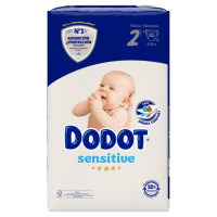 Pañal DODOT Sensitive Talla 2 58 unidades
