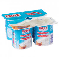 Yogur FROIZ natural azucarado 4x125 g