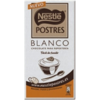 Chocolate Nestlé postres blanco 170 g