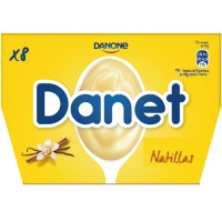 Danet familiar vainilla 8x120 g