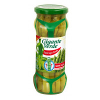 Espárragos GIGANTE VERDE verdes frasco 190 g