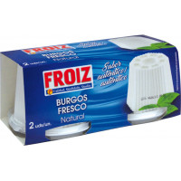 Queso fresco Burgos FROIZ 2x250 g