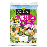 FLORETTE brócoli, coliflor y zanahoria 275 g