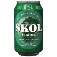 Cerveza SKOL lata 33 cl