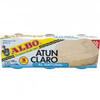 Atún claro ALBO al natural fácil apertura 3x46 g