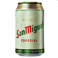 Cerveza SAN MIGUEL especial lata 33 cl