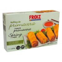 Rollitos FROIZ Primavera 4 u 370 g + salsa agridulce