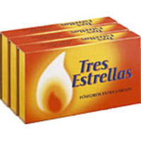 Cerillas Tres Estrellas Extra Largas P3