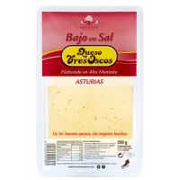 Queso TRES OSCOS bajo en sal lonchas 250 g
