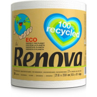 Papel cocina RENOVA recycled gigarrollo unidad