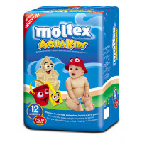 Pañal Moltex Aquakids 7-12kg 12u