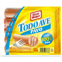 Salchichas OSCAR MAYER Todo Ave pavo 200 g