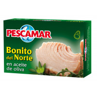 Bonito Norte PESCAMAR en aceite de oliva 143 g