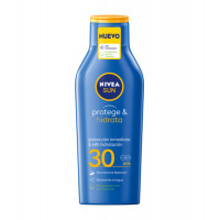 Protector Solar NIVEA leche hidratante Factor 30 400 ml